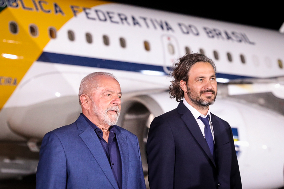 Lula llegó hoy al país y se reencontó con Alberto Fernández y Cristina