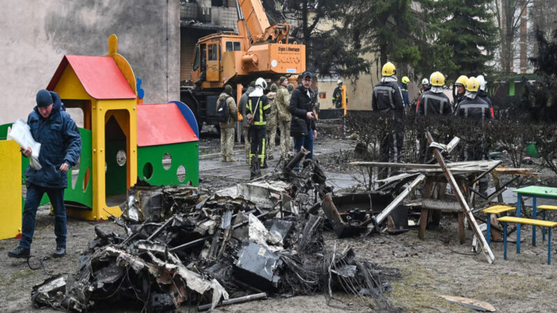Caída de helicóptero que costó la vida a la cúpula del interior en Ucrania