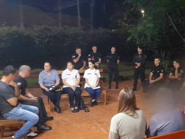 Reunión de coordinación de seguridad ciudadana en Campo Ramón