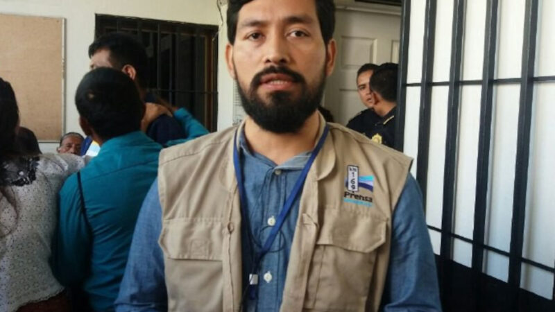 Carlos Ernesto Choc “Por mi trabajo periodístico he sido criminalizado y se ordenó detenerme”
