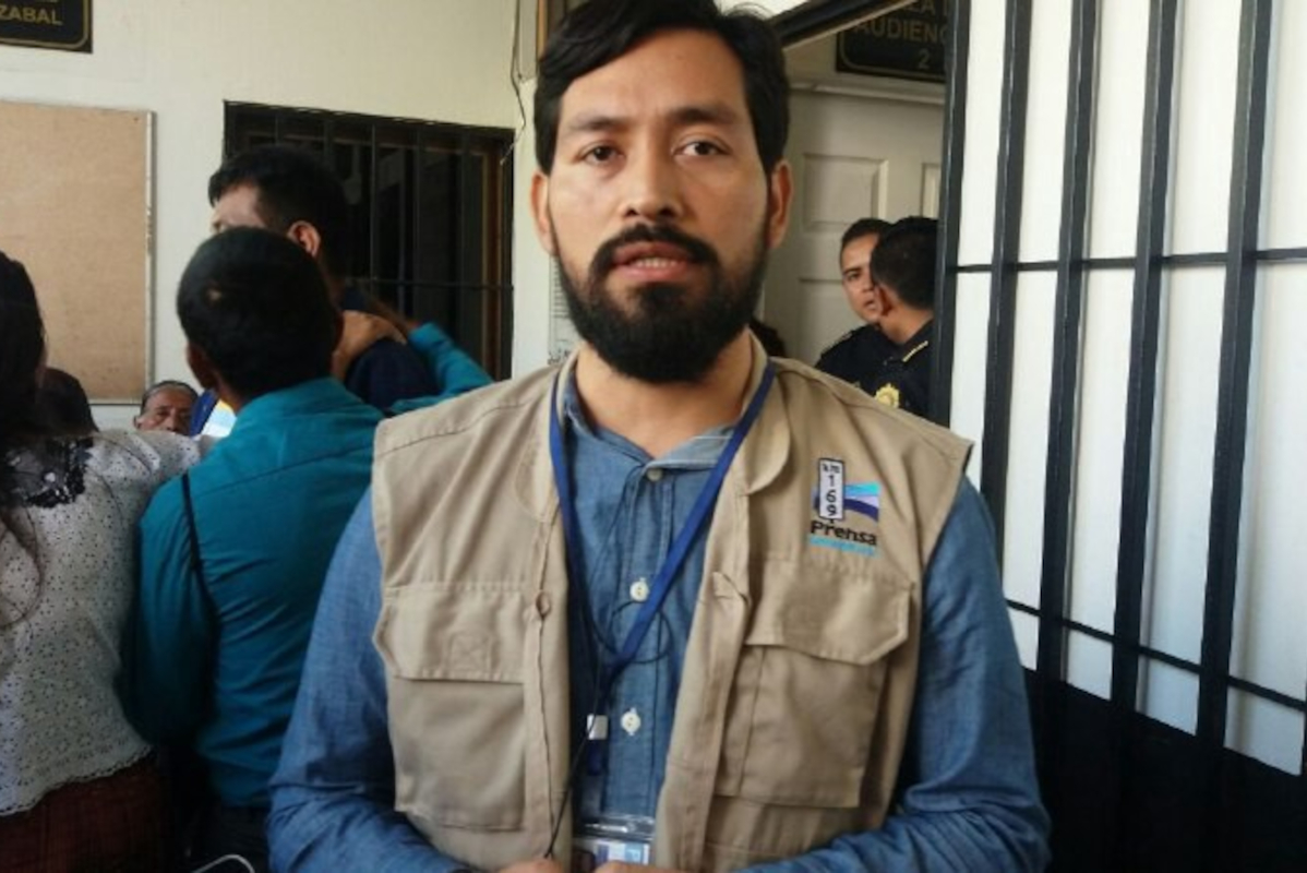 Carlos Ernesto Choc “Por mi trabajo periodístico he sido criminalizado y se ordenó detenerme”